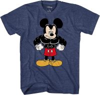 Disney Tough Mickey Mouse Mens Adult Graphic Tee T-Shirt
