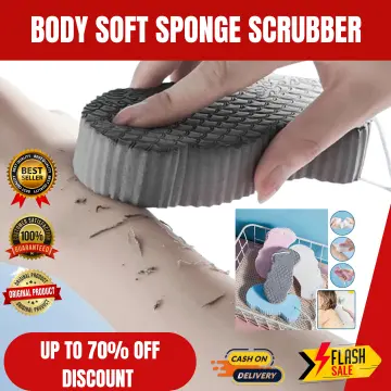 Esponja Exfoliante Soft Sponge Body Scrubber Bath Exfoliating Scrub Sponge  Shower Brush Body Skin Cleaner Dead