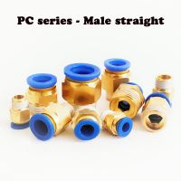 Pneumatic fittings PU 10mm 8mm 6mm 12mm 4mm air water Hose Tube One Touch Straight push-in Fittings Plastic Quick Connector tube