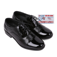 Giày mọi nam da bò màu đen HK7116 thumbnail