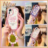 texture luxurious Phone Case For Redmi Note12S romantic Wave border Soft Liquid silicone trend dustproof For Girls