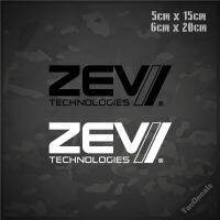 สติกเกอร์ปืน Zev สติกเกอร์ติดรถยนต์ กล่องปืน มอเตอร์ไซค์ สะท้อนแสง