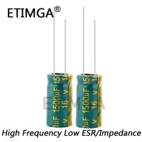 30pcs/lot 1500uf16V High Frequency Low Impedance Aluminum Electrolytic Capacitor Size 10*20mm 16V 1500uf 20% WATTY Electronics