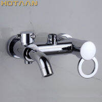 Free shipping Bathroom Mixer Bath Tub Copper Mixing Control Valve Wall Mounted Shower Faucet concealed faucet YT-5313