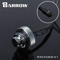 【☸2023 New☸】 tu884140474 Barrow G1/4 10K สีดำเงินอุณหภูมิน้ำปลั๊ก Ssealing น้ำระบายความร้อนเครื่องคอมพิวเตอร์แอพลิเคชันอุปกรณ์ Tcwd-v1น้ำ