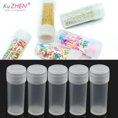 【CW】♞❂  20Pcs 5ml Plastic Bottle Sample Jar 5g Small Vials Medicine Pill Storage Packing Bottles