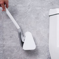 Creative Golf Brush Head Toilet Brush Wall-Mounted Long-Handled Toilet Brush Silicone Brush Head Home Bathroom Cleaning Tool