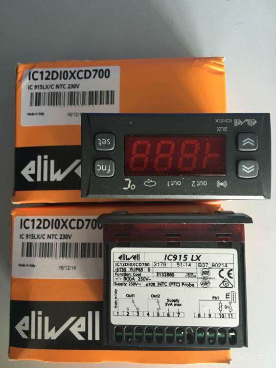 EWPC901 ELIWELL temperature control IC 917 pidsr12vjkpt100 replaces