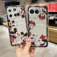 เคสขายดี Realme 11 NFC Realme11 Pro + Plus C51คนรัก4G 5G การ์ตูนน่ารักพร้อมที่ใส่บัตรสีโปร่งใสเคสโทรศัพท์มือถือซิลิโคนนิ่มฝาปิดด้านหลังเลนส์ป้องกันกล้องทั้งหมด