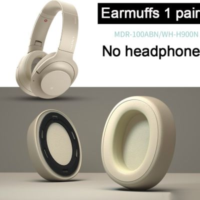 ที่ปิดหู New2022สำหรับ Sony MDR-100ABN WH-H900N หูฟังสำรองเบาะรองหูฟังถ้วยครอบหูฟัง1คู่