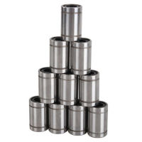 10PCS LM8UU ร้อน0.8ซม. 8มม. Linear Motion Ball แบริ่ง Bushing Bush คุณภาพสูง