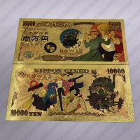 【CC】 Retail Anime gold banknote Howls moving castle golden foil plastic card for christmas gift battle cards