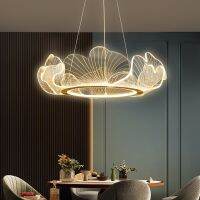 【YD】 Postmodern Luxury Room Chandelier Dimmable Minimalist Dining Bedroom Led Lamp