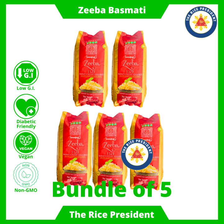 Zeeba Basmati Rice Premium Low Glycemic Basmati Rice with 51 GI level