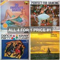 ++ALL 4 FOR 1 PRICE++ แผ่นเสียง เพลงสากล เพลงบรรเลง Nice &amp; Easy, Easy Listening, Oldies, Instrumental Music 12” LP Vinyl