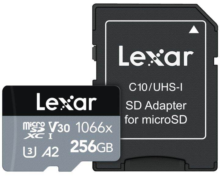 แท้-100-lexar-microsdxc-256gb-1066x-professional-uhs-i-memory-card-silver-series-read-160-write-120mb