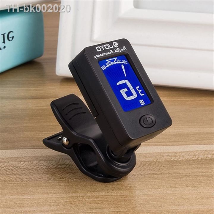 joyo-jt-01-guitar-tuner-high-sensitive-digital-clip-on-tuner-for-guitar-bass-violin-ukulele-chromatic-note-without-battery