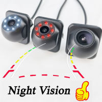 Dynamic Trajectory Parking Line 20 Mm รถมองหลังย้อนกลับกล้องอินฟราเรด Night Vision สำหรับที่จอดรถกันน้ำ HD Video