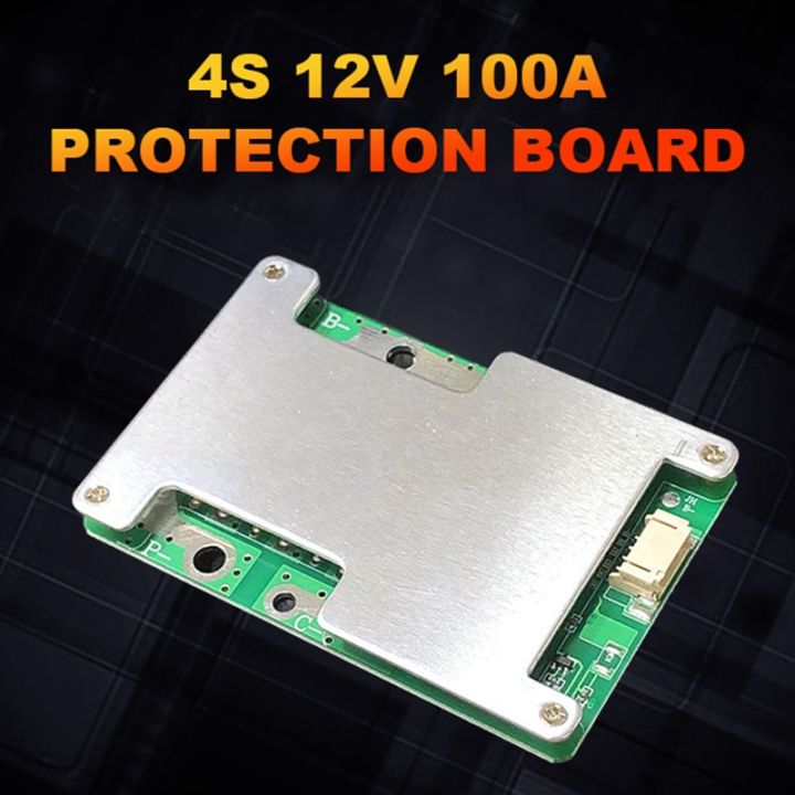 4s-12v-100a-lifepo4-lithium-battery-protection-board-with-power-battery-balance-enhance-bms-pcb-protection-board
