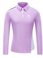 GOLF CUSTOM เสื้อผ้าผู้หญิงแขนยาวกีฬากลางแจ้ง Breathable ดูดซับเหงื่อ Quick-drying เสื้อโปโล TOP GOLF Golf ชุด Korea original J.LINDEBERG✔℗❒