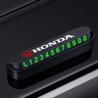 Car Temporary Parking Card Phone Number Card Plate ephone Number Car Park Stop Automobile Accessories Car-styling for Honda Civic XR-V HR-V City Accord Odyssey Spirior CRV Jazz Car accessories