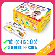 Thẻ Học Thông Minh Cho Bé - 16 Chủ Đề 416Thẻ Học Song Ngữ Anh-Việt Cho Bé