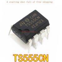 10Pcs ใหม่นำเข้า TS555CN TS555 DIP-8 In-Line ตั้งโปรแกรมจับเวลา