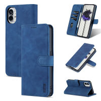 Thinmon For Nothing Phone 1 Flip Wallet Casing Cover Soft Back Shell For Nothing Phone 1 PU Leather Card Holders Phone Case