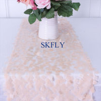 RU009S Elegant gorgeous new pattern wedding large square gold silver rose gold sequin table runner