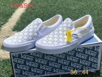 รองเท้าVans Slip On Custom LV SIZE.36-44 ( พร้อมกล่อง) รองเท้าผ้าใบแบบสวม รองเท้าลำลอง รองเท้าแฟชั่น (พร้อมส่ง) H7A006