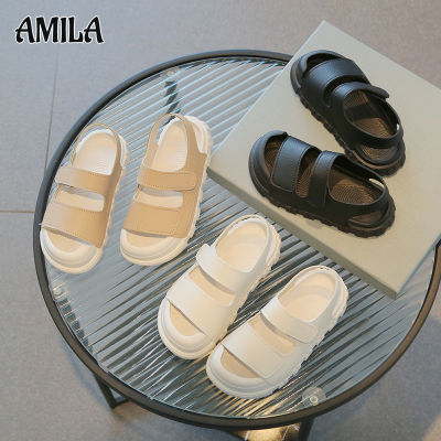รองเท้าแตะเด็ก AMILA รองเท้าแตะเด็กผู้ชายและเด็กผู้หญิงระบายอากาศได้ดีและสวมสบายแฟชั่น