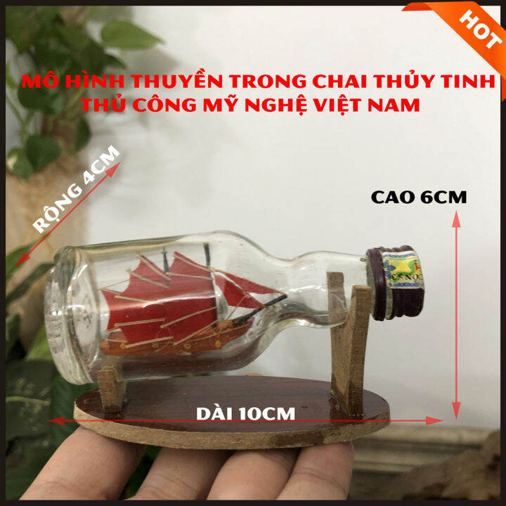 Quà tặng mô hình thuyền trong chai thủy tinh độc đáo  Quà tặng Doanh  Nghiệp Việt Nam