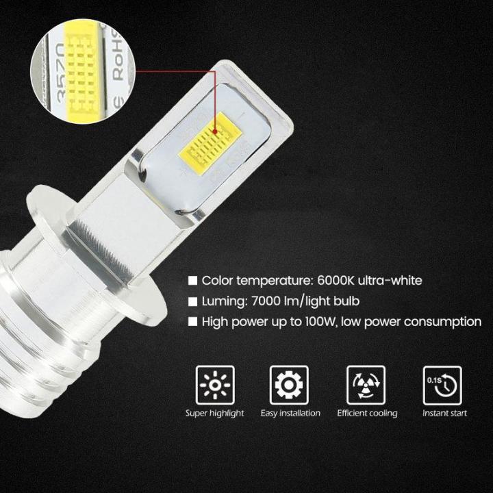 cree-ชิปพลังงานสูงแสงสว่างจ้าซุปเปอร์2ชิ้น-h16-h9-h11หลอดไฟ-led-ไฟรถยนต์-h8ไฟหน้าไฟหน้ารถมอเตอร์ไซค์แบบ-led-อัตโนมัติสีขาวสุดใช้พลังงานต่ำไฟ-led-ตัดหมอกรถยนต์แสงไม่หน่วงประสิทธิภาพมั่นคงประหยัดพลังงาน