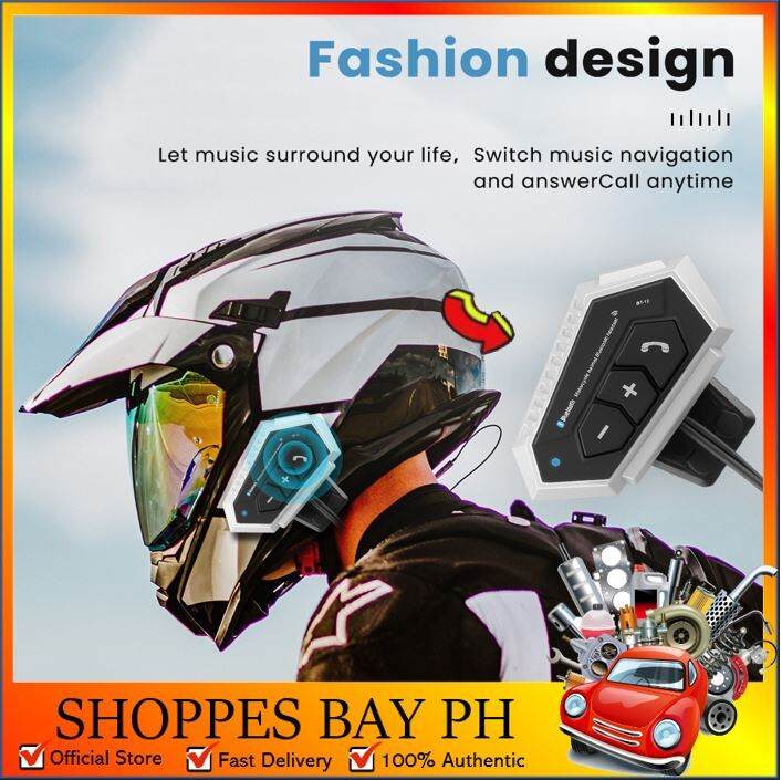 Motorcycle Helmet Bluetooth Headset E1 Wireless BT
