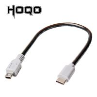 1pcs USB Type C 3.1 Male To Mini USB 5 Pin B Male Plug Converter OTG Adapter Lead Data Cable for Mobile Macbook 25cm / 1m 3ft