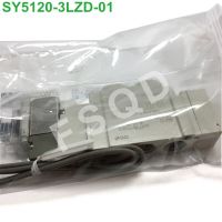 SY5120-3LZD,4LZD,5LZD,6LZD,5L-01 SYA5120,SYA5220-C6-F2 SMC นิวเมติก 5 พอร์ตโซลินอยด์วาล์ว SY SY5120 ซีรี่ส์