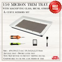 Ston2 Trimming tray set ขนาด 49x30x5.5 cm ถาดทริมดอก ทริมสมุนไพร กรองเคียฟ ใช้สำหรับทริมดอกไม้ พร้อมจัดส่ง