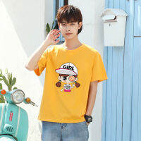 BK-362 เสื้อยืดแขนสั้นพร้อมส่ง 10สี ลายการ์ตูน ขายดีตามเทรนต์ ลายน่ารัก สีสันสดใส่น่ารัก ใส่ได้ทั้งหญิงและชาย (S-3XL) ***ปลีก-ส่ง***