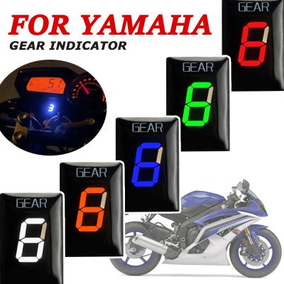 เครื่องแสดงความเร็วไฟ LED แสดงสถานะเกียร์รถจักรยานยนต์สำหรับยามาฮ่า XJ6 XJ 6 YZF-R6 R1 YZF-R6S YZFR6 S YZFR1 RZFR6R FZ400 FZ 400 Fazer