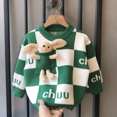 Autumn New Baby Boys Girls Clothes Baby Sweater Toddler Knit Sweater Newborn Knitwear Long Sleeve Cotton Baby Pullover Tops