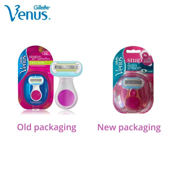 venus-women-razor-snap-with-embrace-mini-shaver-lady-vns-shaving-hair-removal-for-girl-original-1-holder-1-blade-พร้อมส่ง-ส่งจากร้าน-malcolm-store-กรุงเทพฯ