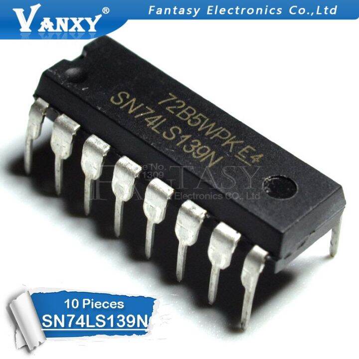 10pcs-sn74ls139an-dip-16-sn74ls139n-dip16-74ls139-dip-hd74ls139p-sn74ls139-watty-electronics