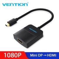 Vention มินิช่องแสดงผลไปยังสายที่เข้ากันได้กับ HDMI 4K 1080โปรเจ็กเตอร์โปรเจคเตอร์ทีวีโปรเจคเตอร์ตัวแปลงพอร์ตแสดงผลเหมาะสำหรับ Apple Macbook Air Pro สายแปลง