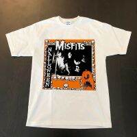 เสื้อยืดสีขาวฮาโลวีน Misfits เสื้อใหม่