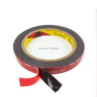 3M VHB 5952 Hitam Heavy Duty Pemasangan Pita Perekat Dua Sisi Acrylic Foam Tape 5 Mm-50 Mm x3Mx1.1mm