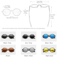 KINGSEVEN Mens Glasses Polarized Steampunk Round Sunglasses Men Retro Women Sun Glasses For Men Vintage Style