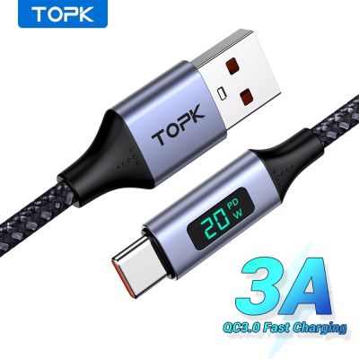 Chaunceybi USB Cable Type C for Fast Charging With Digital Display
