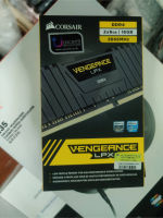 RAM PC (แรมพีซี) 16GB (8GBx2) DDR4/2666 CORSAIR VENGEANCE LPX (BLACK)