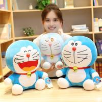 Cartoon Anime Plush Doraemon Jingle Cat pillow Plush Toy Juguetes PP Cotton Filling Home Furnishing Pendant Room Decoration Gif