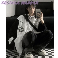 TroubleMaker เสื้อผ้าแฟชัน2023 เสื้อแจ็คเก็ตผ้าฟลีซขนาดเล็กสำหรับฤดูใบไม้ร่วงและฤดูหนาว เวอร์ชั่นเกาหลี 36Z230907